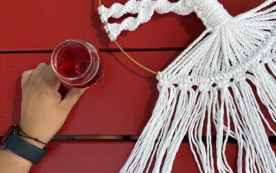 Macrame tree Making n’ Sip: august 1st